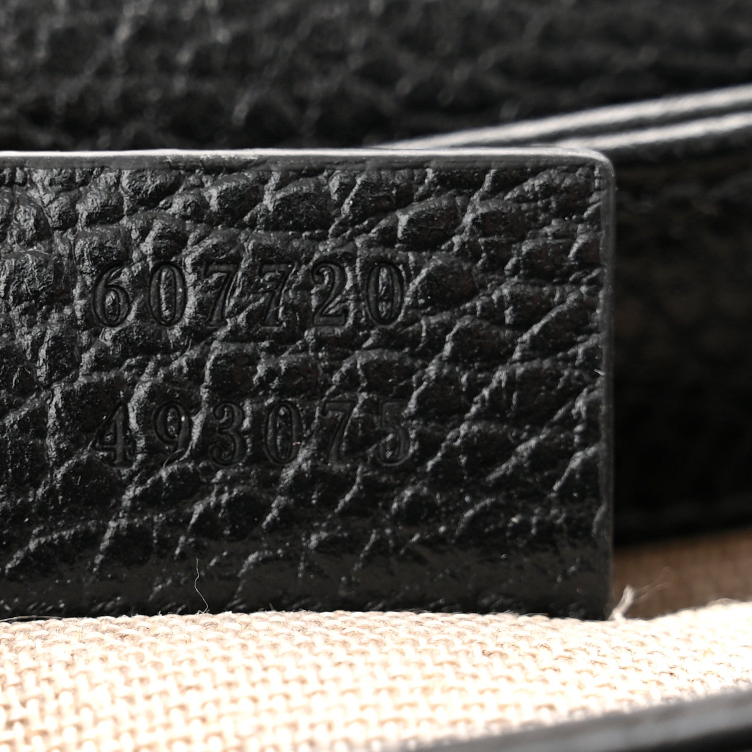 Gucci Dollar Calfskin Interlocking G Crossbody Bag Black 7 of 11