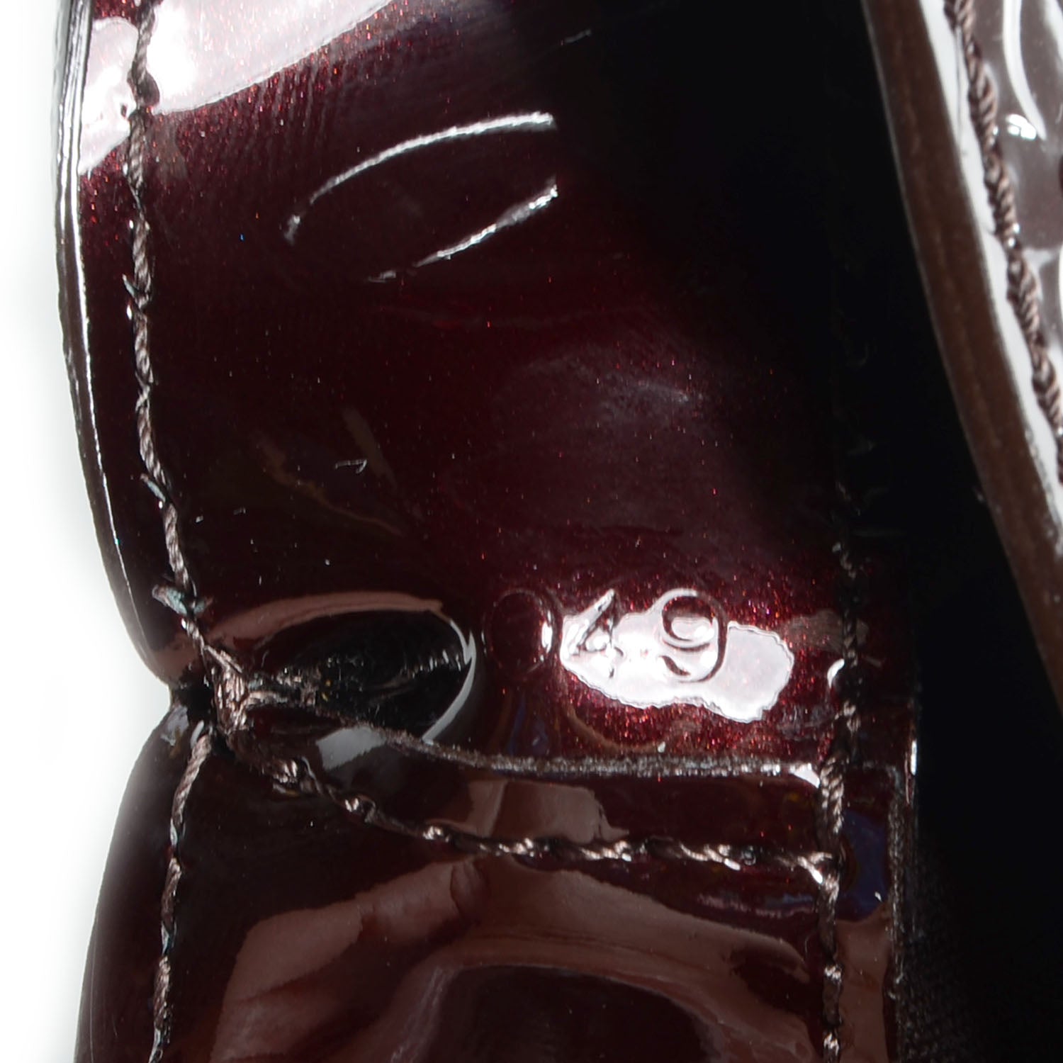 Louis Vuitton Vernis Wilshire PM Amarante 6 of 8