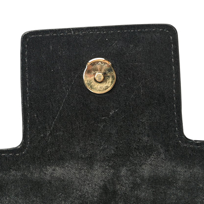 Alexander McQueen Grained Calfskin Small Insignia Flap Black 13 of 13