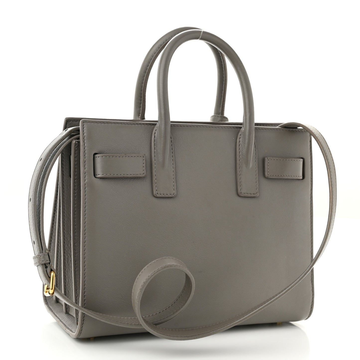 Calfskin Nano Sac De Jour Fog