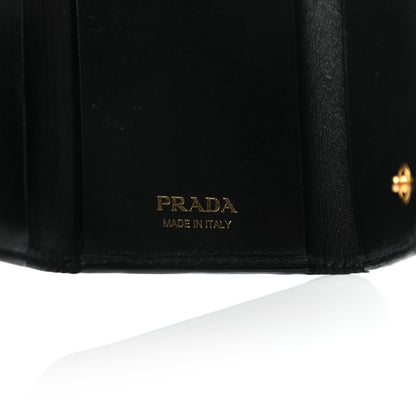 Prada Vitello Move 6 Key Holder Black 8 of 8