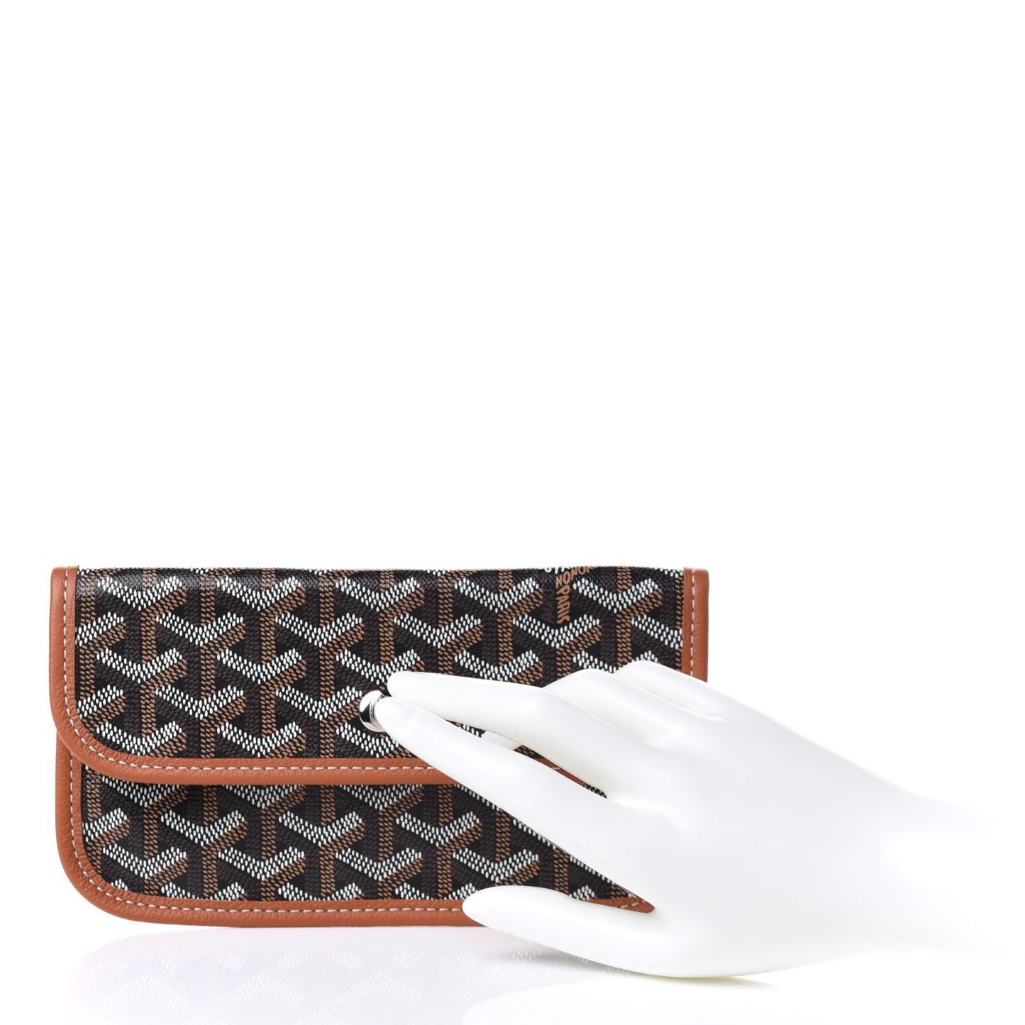Goyardine Pouch Black Gold