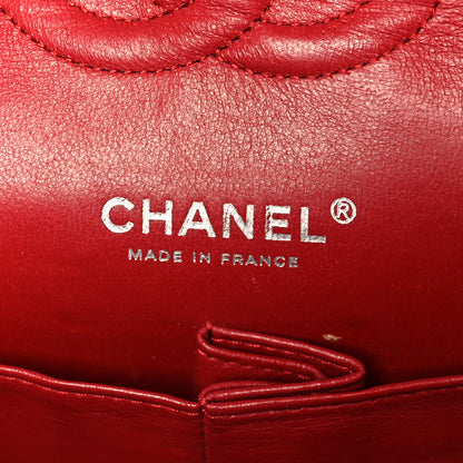 Chanel Caviar Quilted Medium Double Flap Red 6 of 11