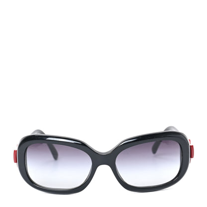 Chanel Acetate CC Bow Sunglasses 5171 Black Red 2 of 6