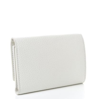 Louis Vuitton Taurillon Capucines Compact Wallet White 3 of 8