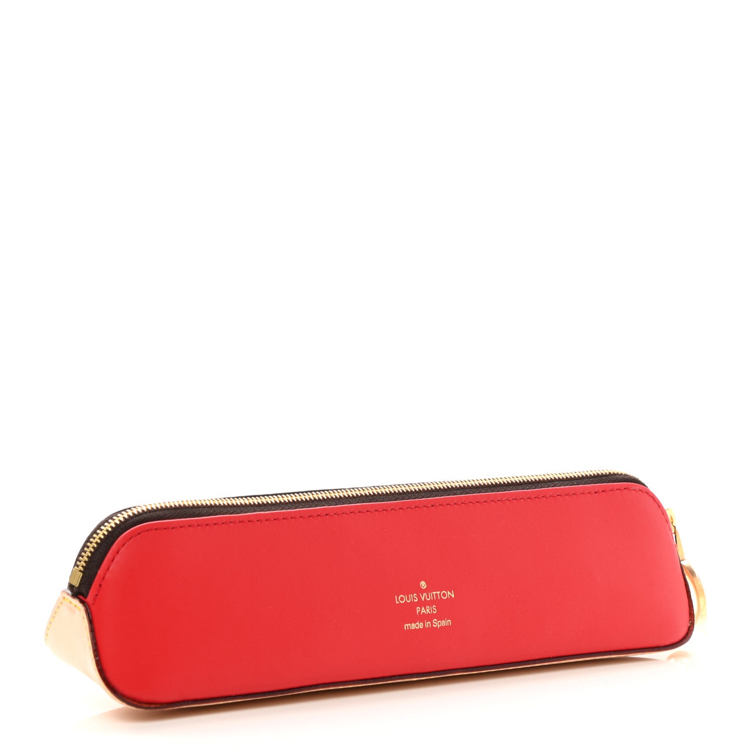 Louis Vuitton Monogram Monogram 2021 Christmas Animation London Elizabeth Pencil Pouch Coquelicot 3 of 7