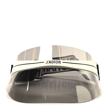Christian Dior Mirrored DiorClub1 Sun Visor Silver 3 of 8