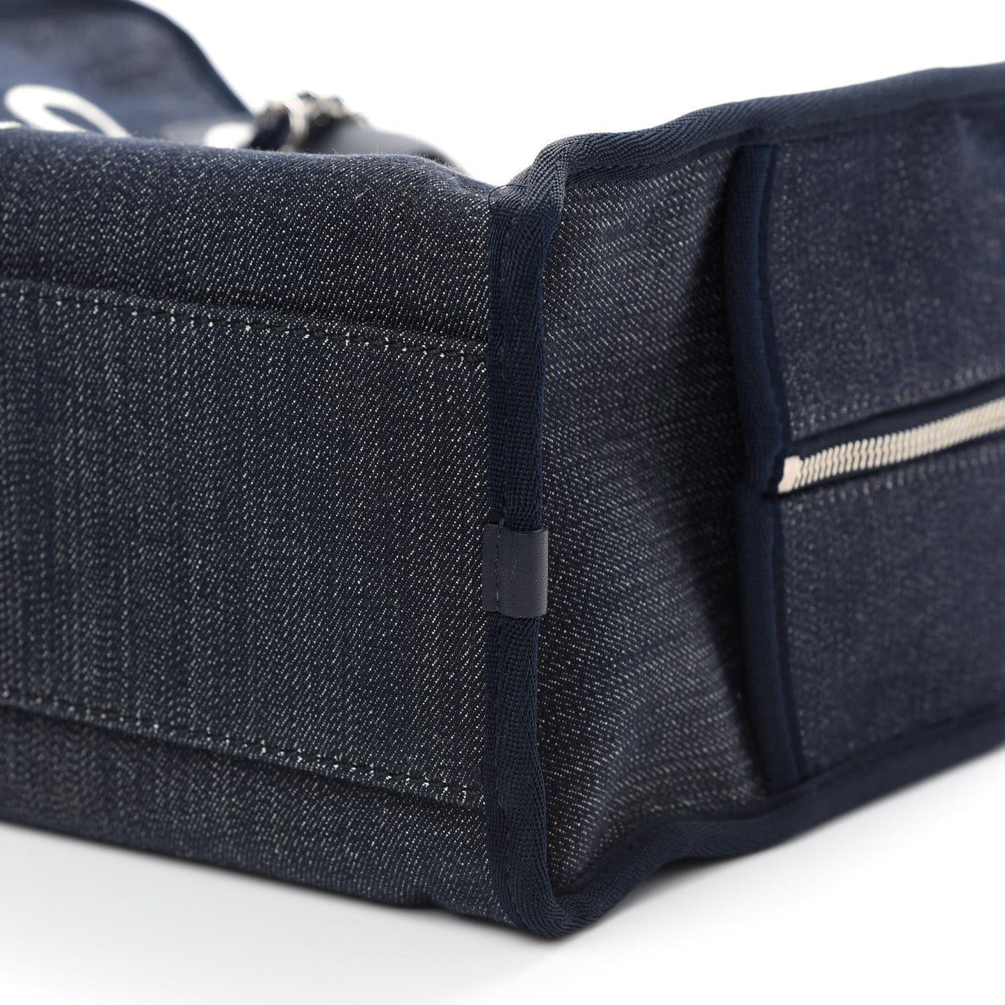Denim Deauville Bowling Bag Dark Blue