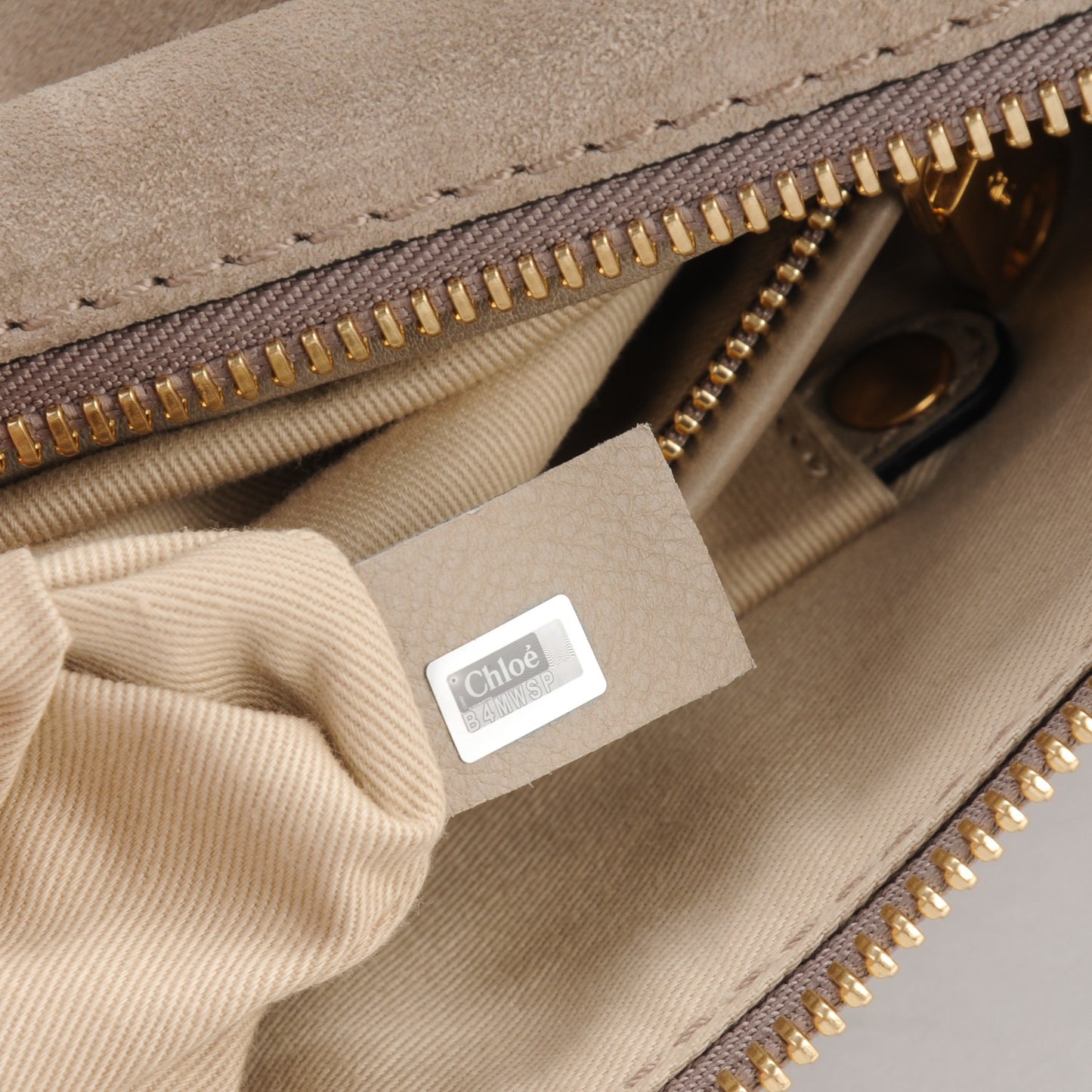 Suede Calfskin Braided Medium Marcie Satchel Motty Grey