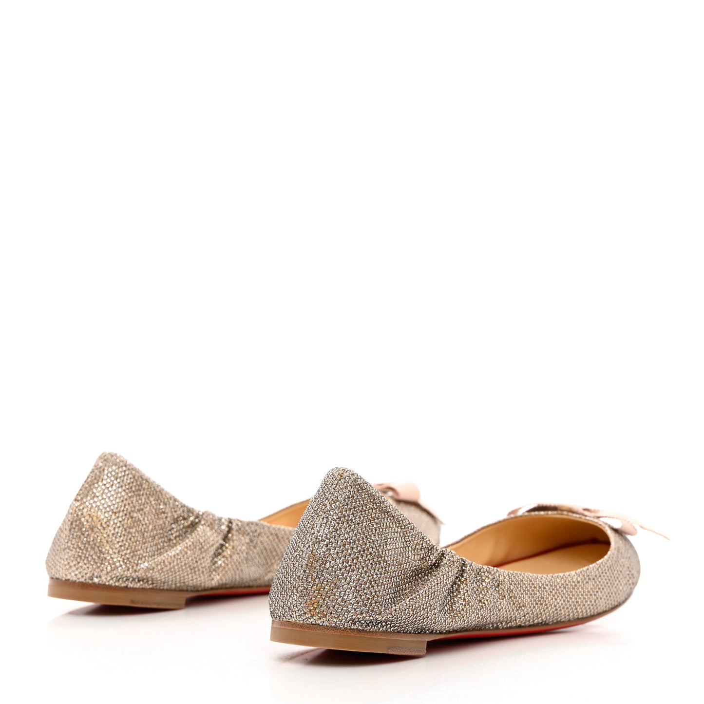 Glitter Luminor Gloriana Flat 39.5 Gold Nude