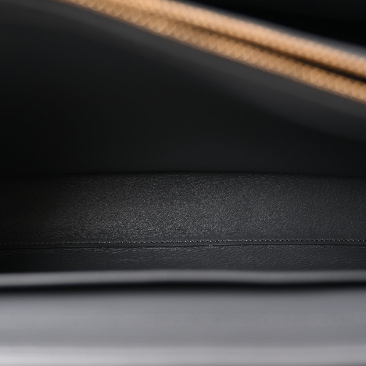 Grained Calfskin Classique 16 Top Handle Bag Cloud