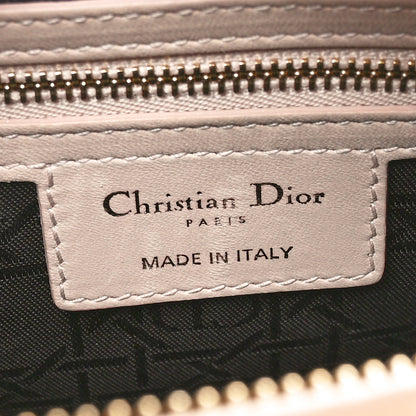 Christian Dior Lambskin Cannage Medium Lady Dior Light Pink 6 of 11