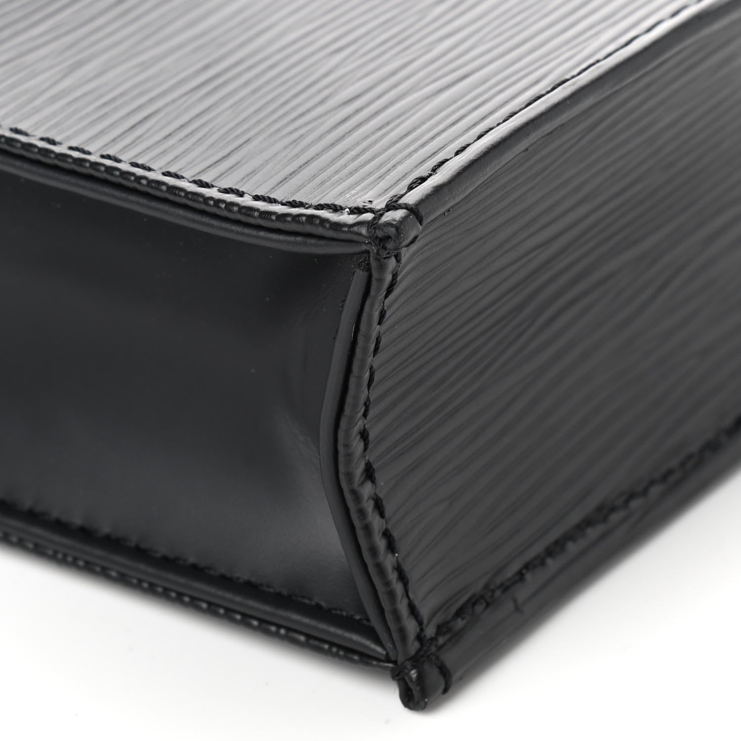 Louis Vuitton Epi Petit Sac Plat Black 12 of 13