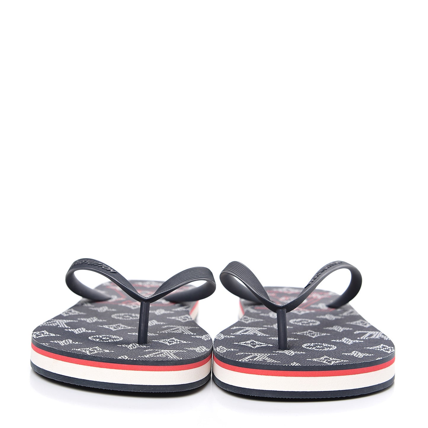 Rubber Mens Molitor Thong Sandals 8 Marine Rouge