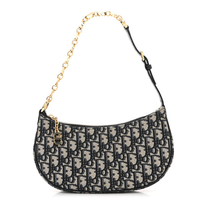 Christian Dior Oblique CD Lounge Bag Blue 1 of 11