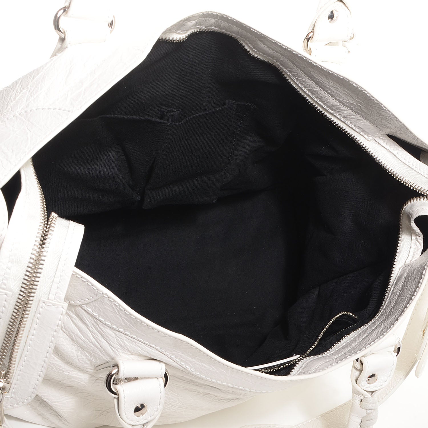 Balenciaga Agneau Giant 12 Silver Hardware City Ivory 6 of 13