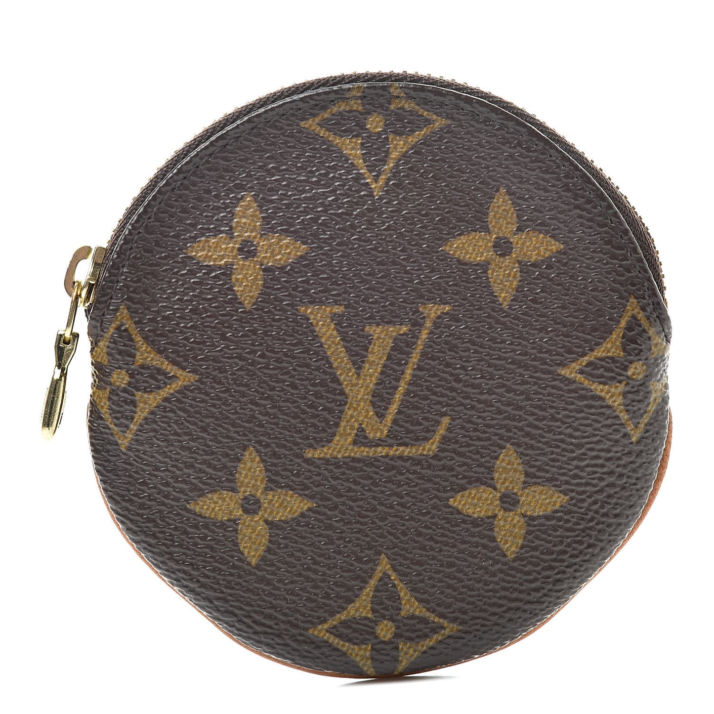 Monogram Round Coin Purse