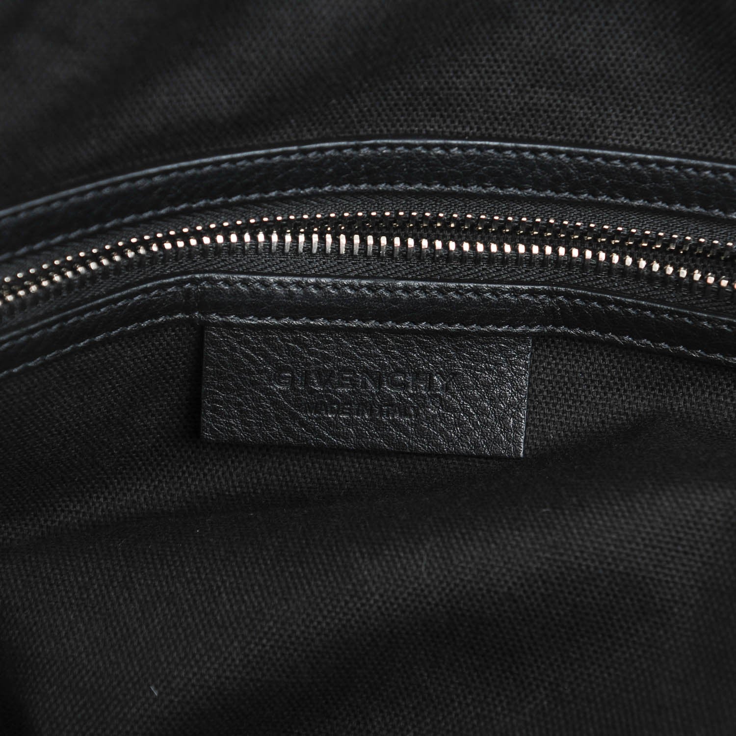 Givenchy Pebbled Calfskin Medium Nightingale Black 6 of 7