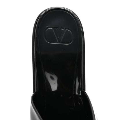 Valentino Garavani Rubber VLogo PM Platform Slide Sandals 39 Black 7 of 13