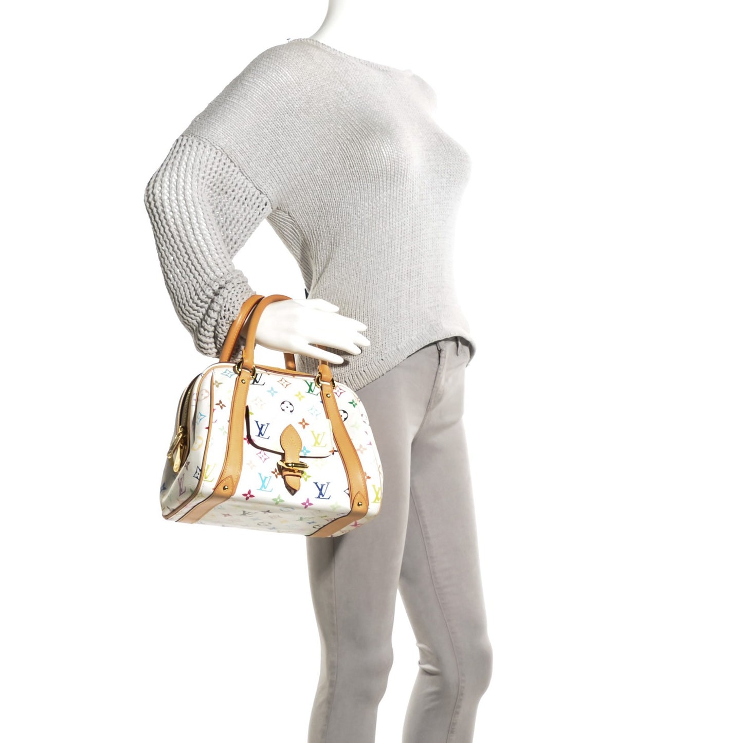 Monogram Multicolor Priscilla White