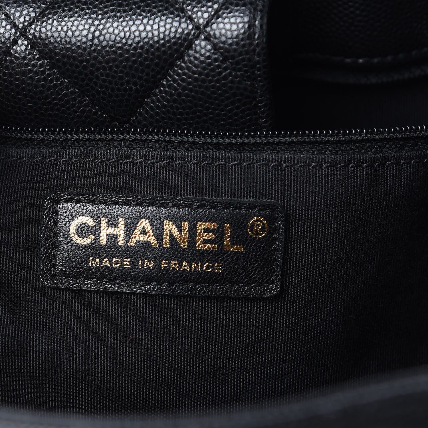 Chanel Caviar Quilted Large Classic Shopping Tote Black 6 of 9