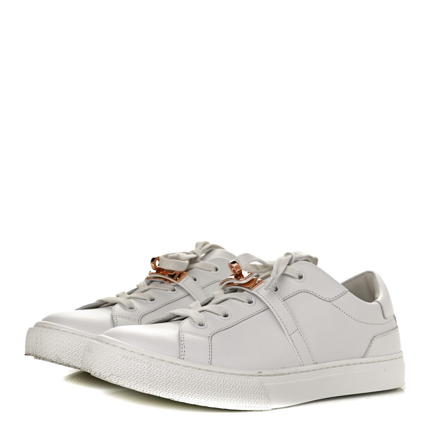 Calfskin Day Sneakers 40 White