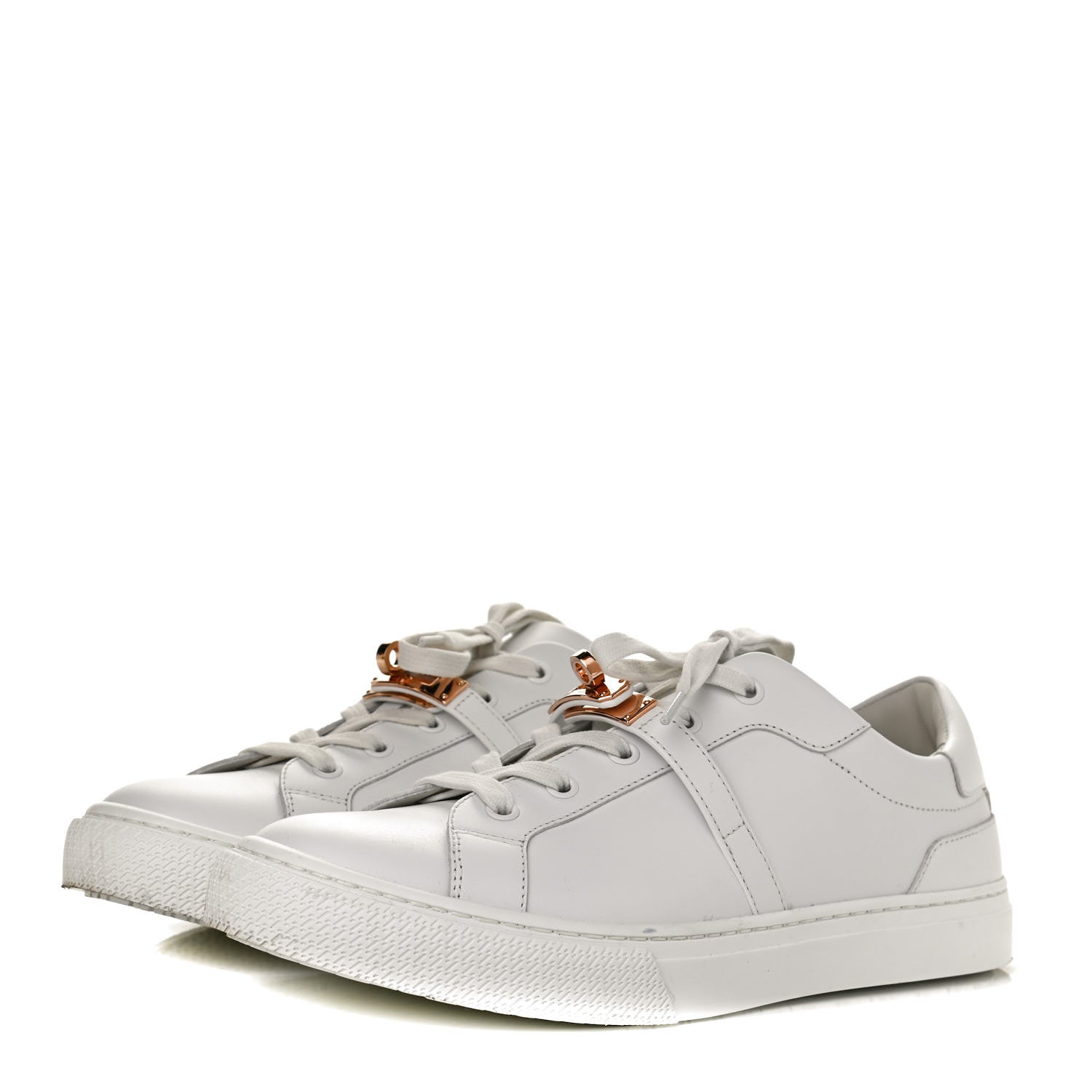 Hermes Calfskin Day Sneakers 40 White 3 of 10