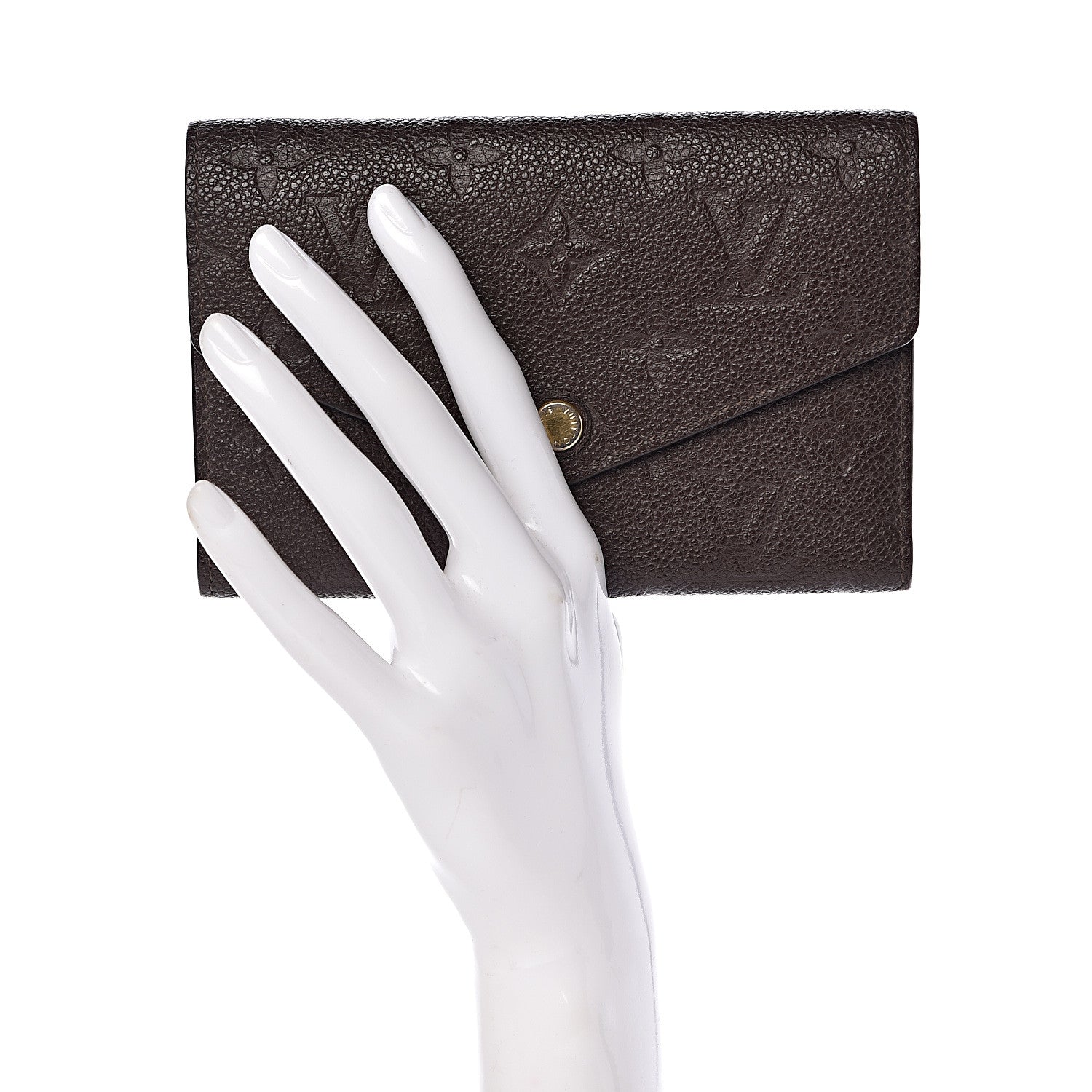 Louis Vuitton Empreinte Curieuse Compact Wallet Terre 2 of 8