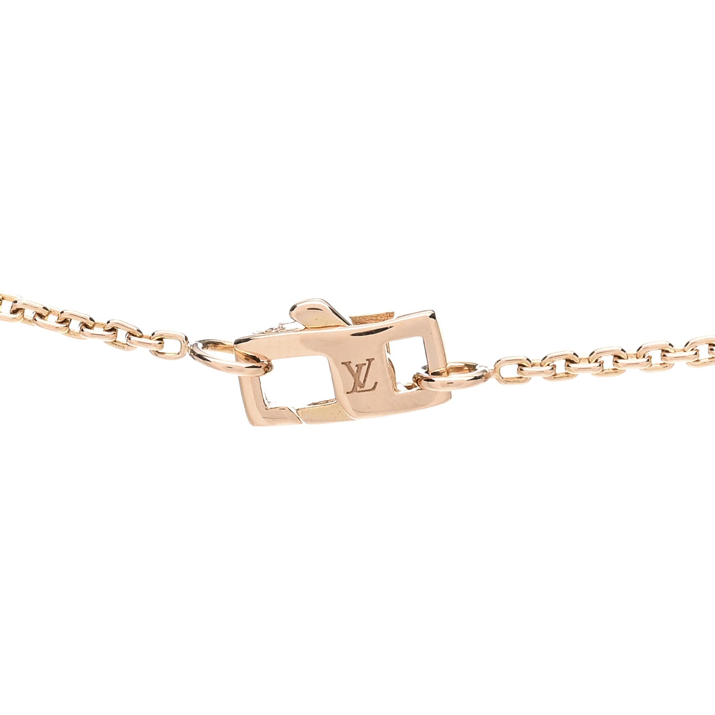 18K Pink Gold Diamond Idylle Blossom Pendant Necklace