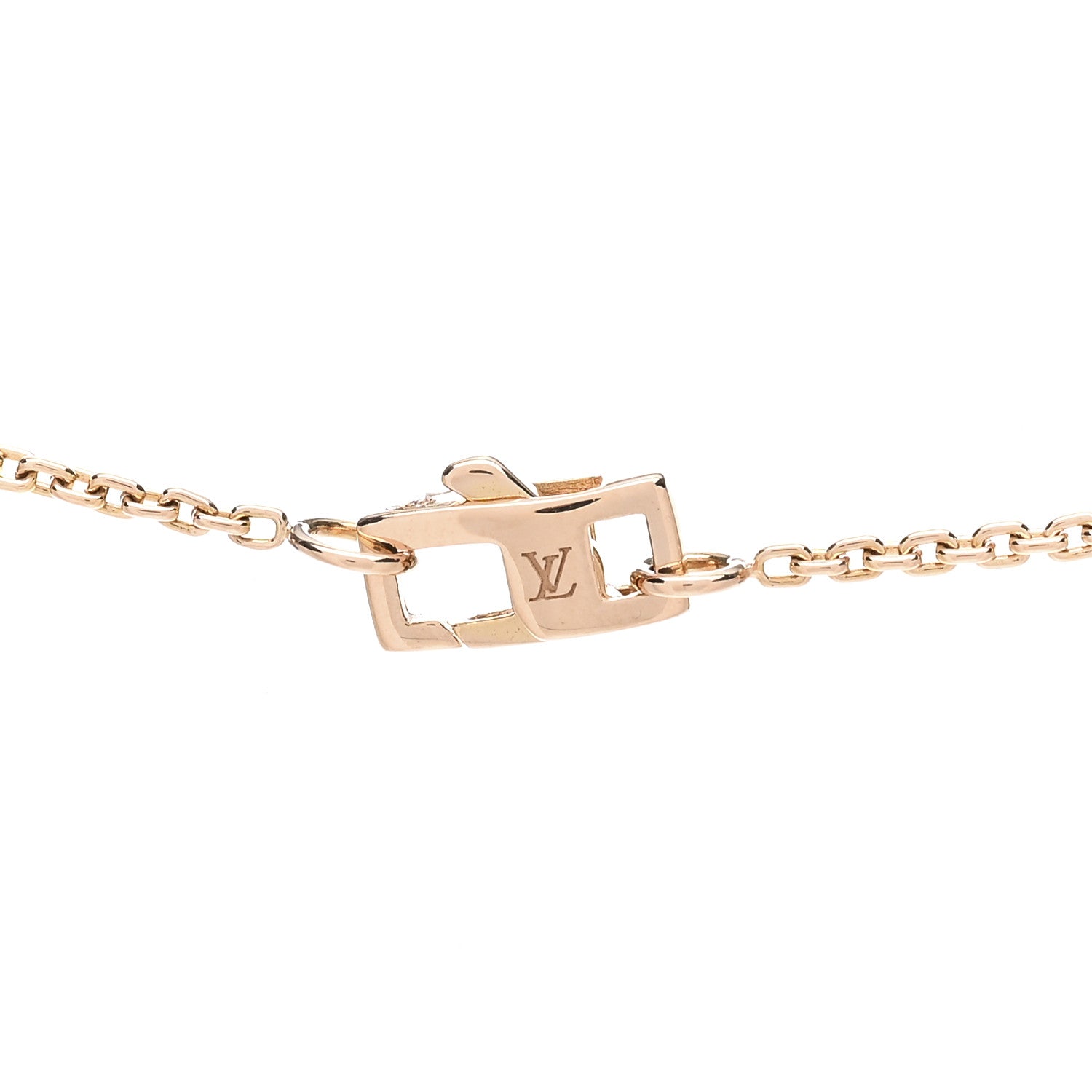 Louis Vuitton 18K Pink Gold Diamond Idylle Blossom Pendant Necklace 4 of 6