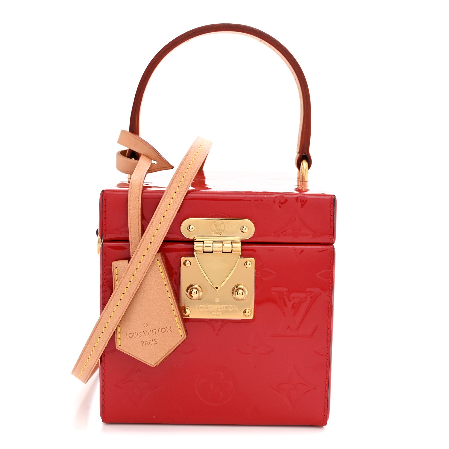 Louis Vuitton Vernis Bleecker Box Cerise 1 of 10