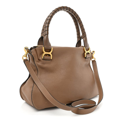 Chloe Calfskin Medium Marcie Satchel Nut 3 of 19