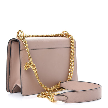 Prada Saffiano Chain Shoulder Bag Cammeo 3 of 9