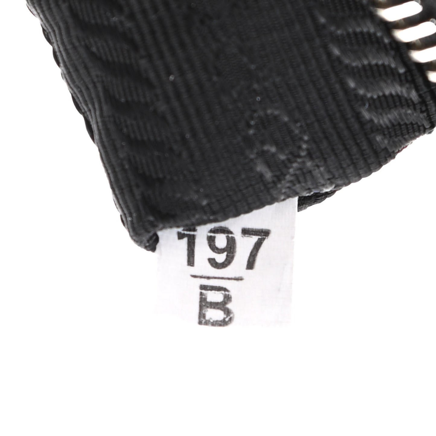 Nylon Tessuto Impuntu Quilted Crossbody Bag Black