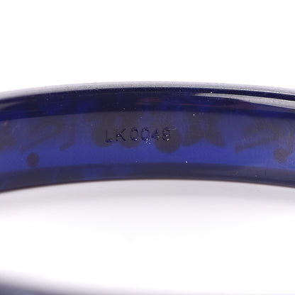 Louis Vuitton Resin Swarovski Medium Inclusion Bracelet PM Navy 4 of 4