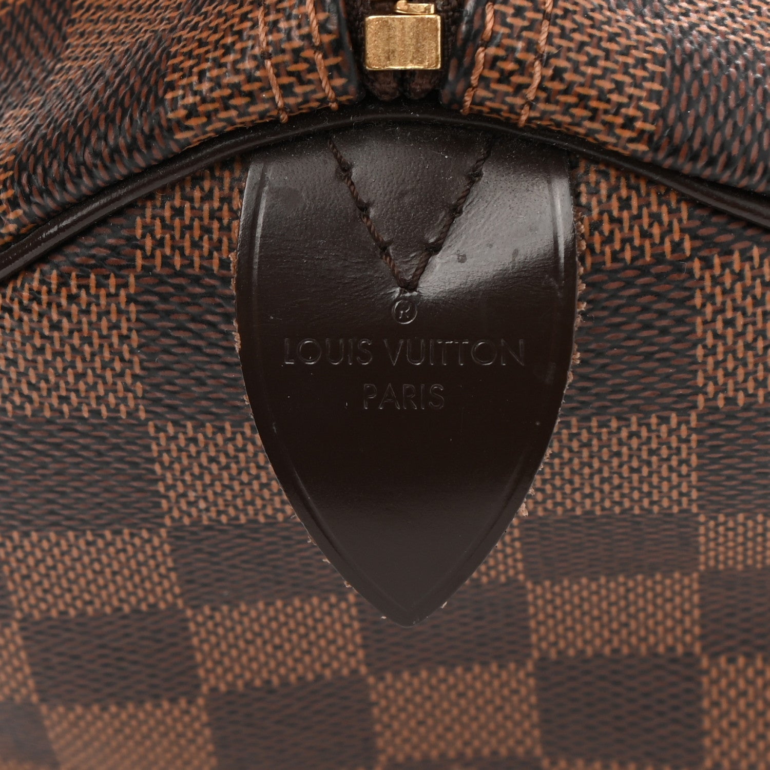 Louis Vuitton Damier Ebene Speedy 30 6 of 9