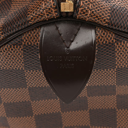 Louis Vuitton Damier Ebene Speedy 30 6 of 9