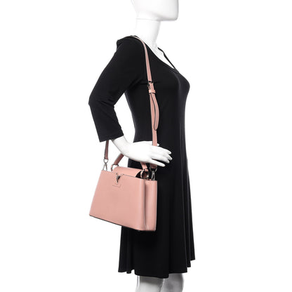 Louis Vuitton Taurillon Capucines BB Magnolia 2 of 9