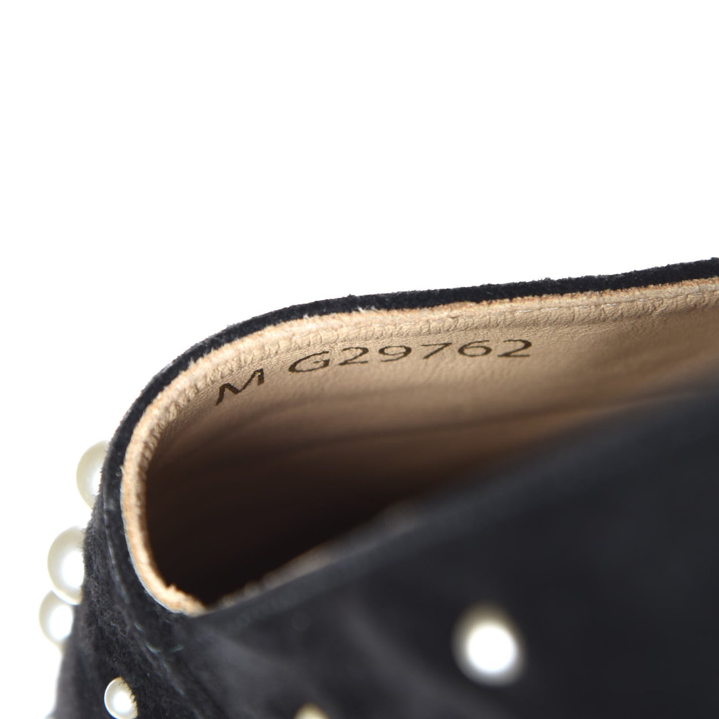 Suede Pearl CC Espadrilles 38 Black
