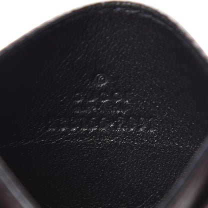 Gucci GG Supreme Monogram Bees Card Holder Black 5 of 8