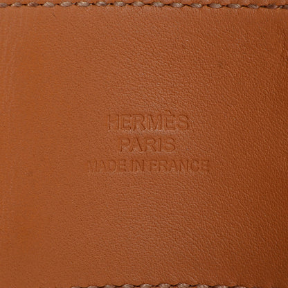 Hermes Barenia Collier De Chien CDC Bracelet L Fauve 3 of 6