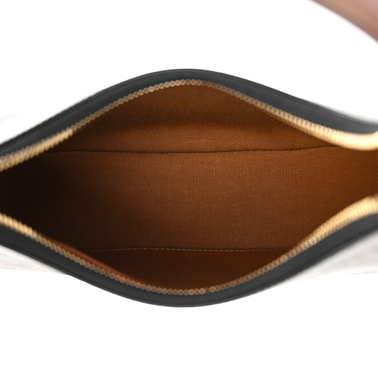 Triomphe Canvas Calfskin Ava Shoulder Bag Tan