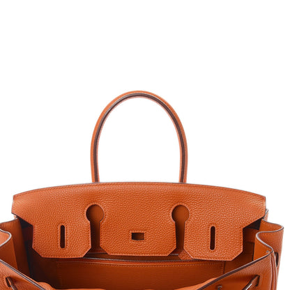 Hermes Togo Birkin 30 Orange 9 of 37