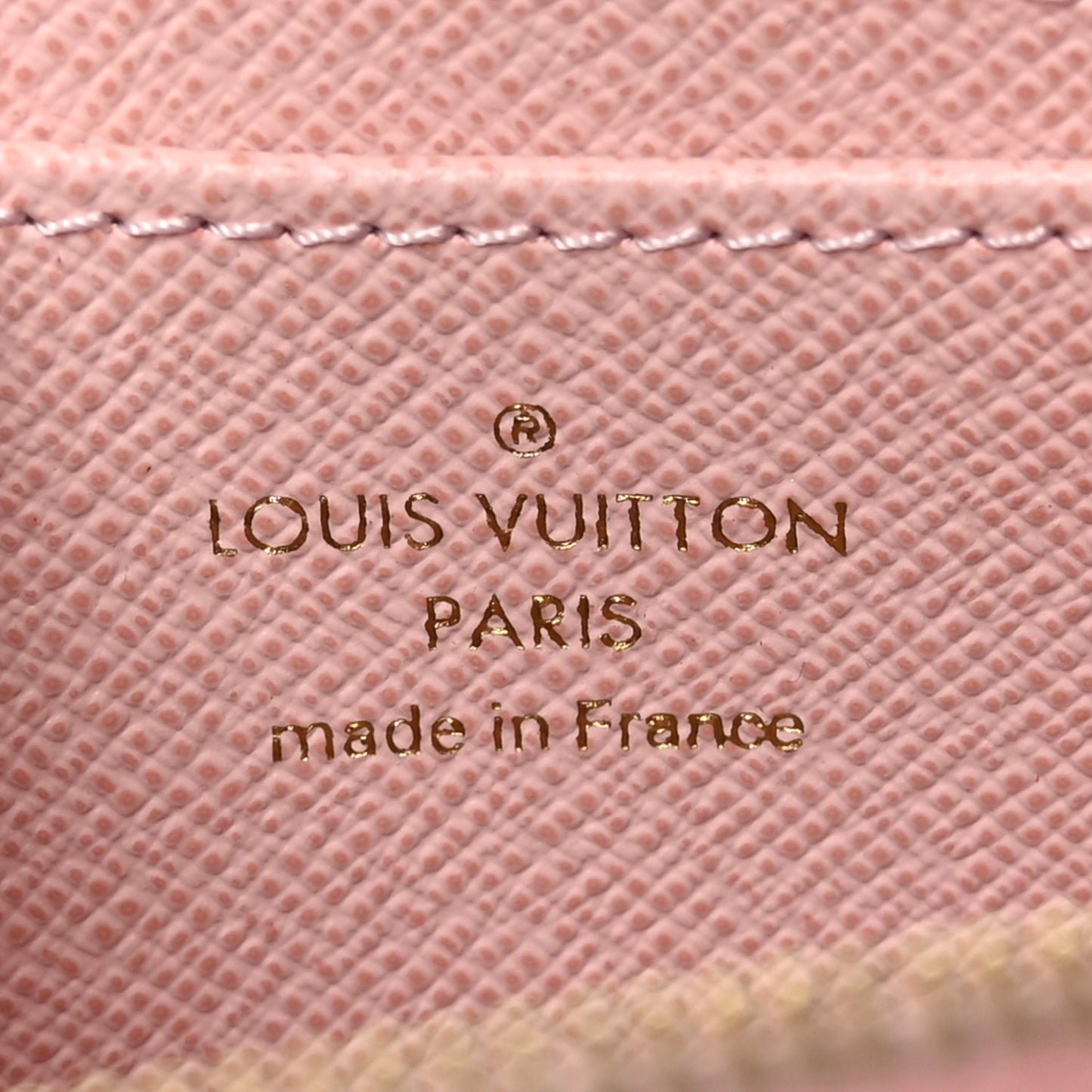 Damier Azur Zippy Coin Purse Rose Ballerine