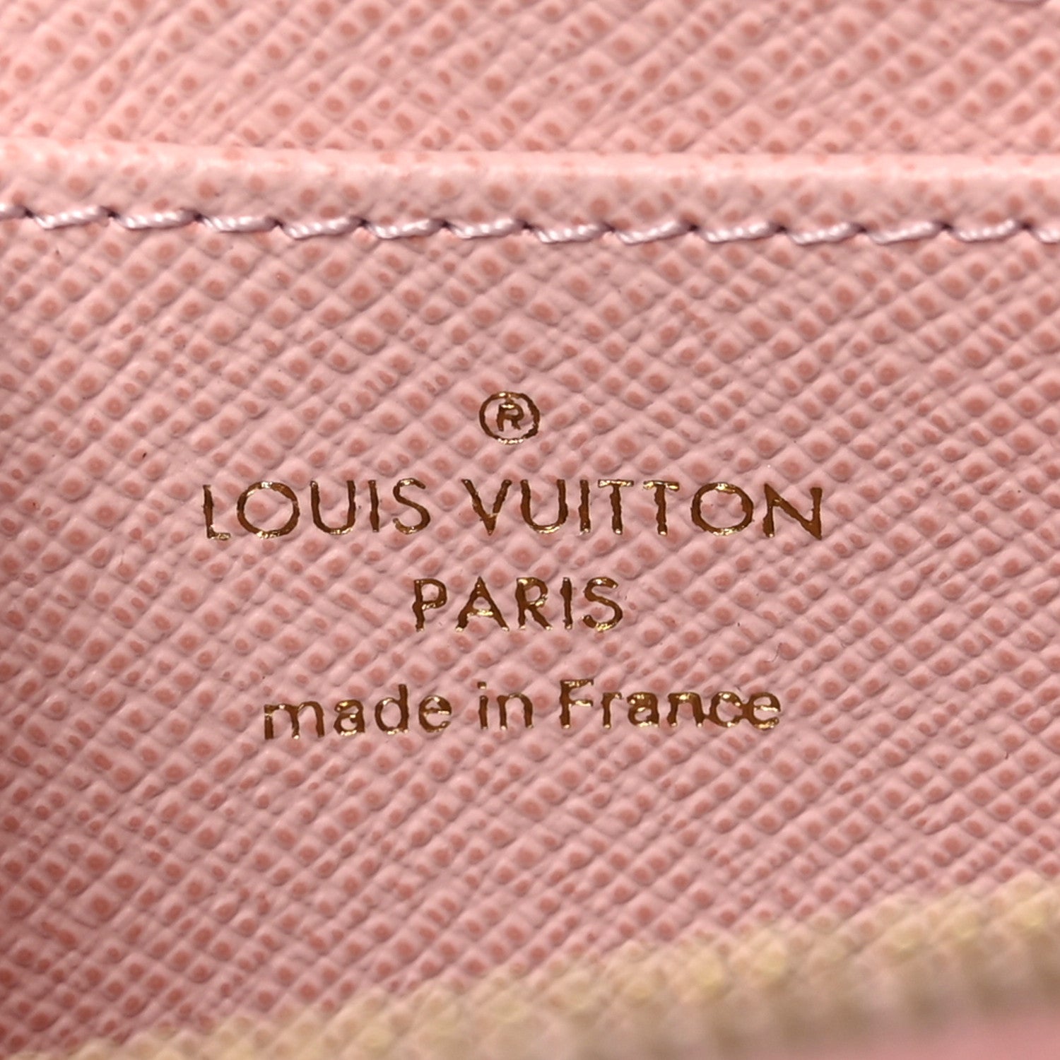 Louis Vuitton Damier Azur Zippy Coin Purse Rose Ballerine 6 of 8