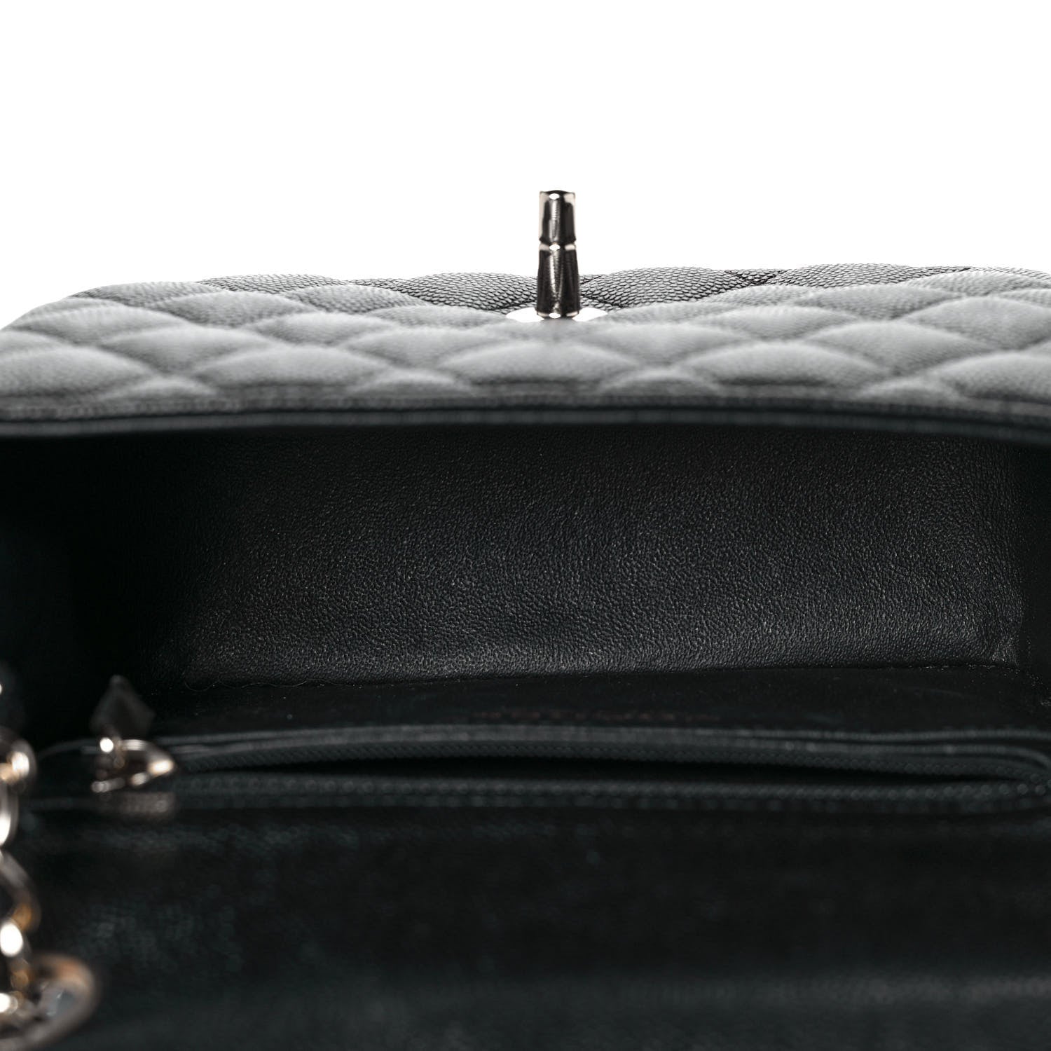 Chanel Caviar Quilted Mini Square Flap Black 5 of 10