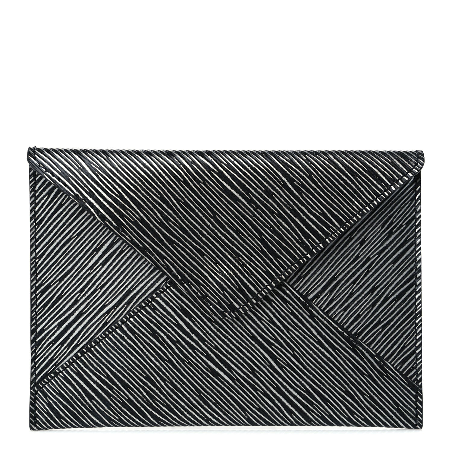 Louis Vuitton Metallic Epi Medium Kirigami Pochette Insert Platine 1 of 6