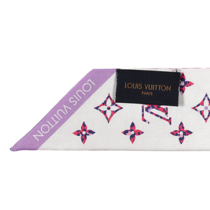 Louis Vuitton Silk Monogram Bestiary BB Bandeau Rose 3 of 3