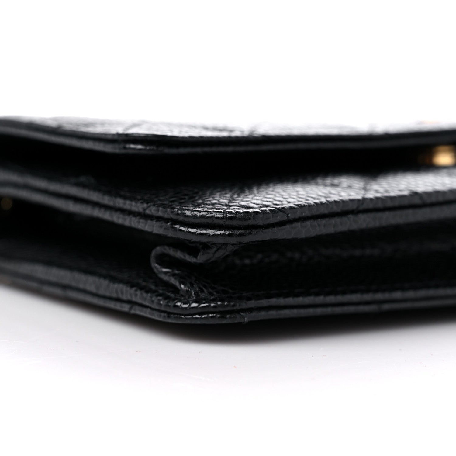 Chanel Caviar Quilted Wallet on Chain WOC Black 9 of 11