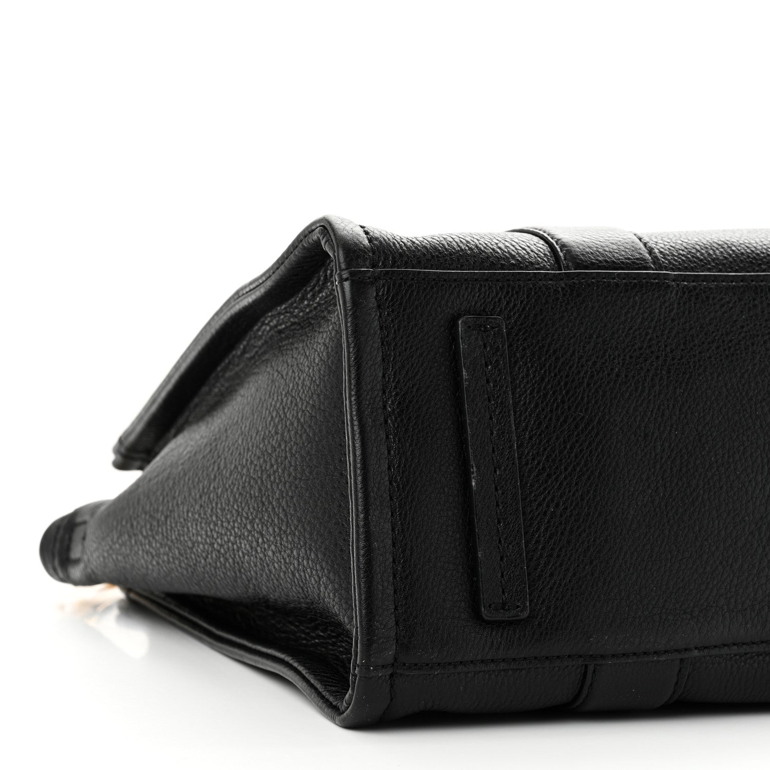 Marc Jacobs Grained Calfskin Medium The Tote Bag Black 9 of 10